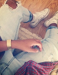 Moda Spodnie Jeansy - 1855377