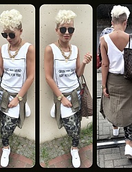 Fryzury Krótkie Na co dzień Kręcone Rozpuszczone Blond - 2829607