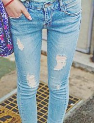 Moda Spodnie Jeansy - 1203291