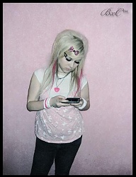 Fryzury Średnie Alternatywne EMO - 178404