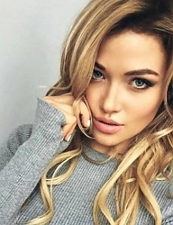 Fryzury Średnie Na co dzień Kręcone Rozpuszczone Blond - 3102705