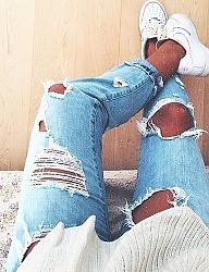 Moda Spodnie Jeansy - 2805436