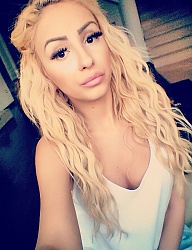 Fryzury Długie Na co dzień Kręcone Rozpuszczone Blond - 2989783