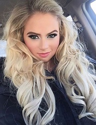 Fryzury Długie Na co dzień Kręcone Rozpuszczone Blond - 3076111