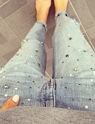 Moda Spodnie Jeansy - 2807750