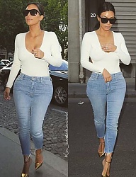 Moda Spodnie Jeansy - 3081424