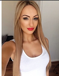 Fryzury Długie Na co dzień Proste Rozpuszczone Blond - 3004289