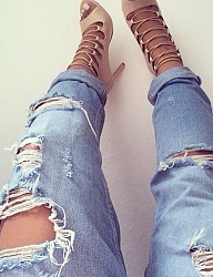 Moda Spodnie Jeansy - 2826828