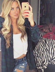Fryzury Długie Na co dzień Kręcone Rozpuszczone Blond - 3116464