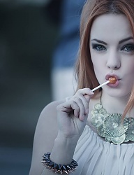 Fryzury Długie Na co dzień Proste Rozpuszczone Rude - 2382415