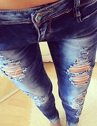 Moda Spodnie Jeansy - 2750873