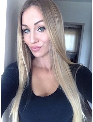Fryzury Długie Na co dzień Proste Rozpuszczone Blond - 3087664