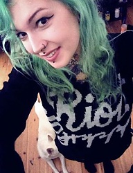 Fryzury Średnie Na co dzień Kręcone Rozpuszczone Kolorowe - 2381431