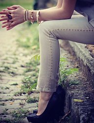 Moda Spodnie Jeansy - 1492883