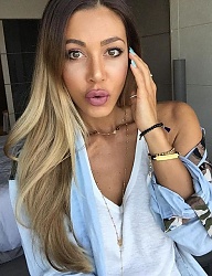 Fryzury Długie Na co dzień Proste Rozpuszczone Blond - 3093373