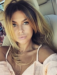 Fryzury Średnie Na co dzień Kręcone Rozpuszczone Blond - 3022357