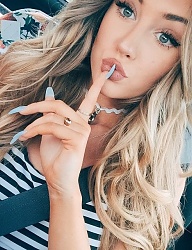 Fryzury Długie Na co dzień Kręcone Rozpuszczone Blond - 3036629