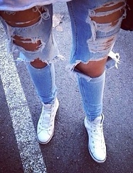 Moda Spodnie Jeansy - 2683641