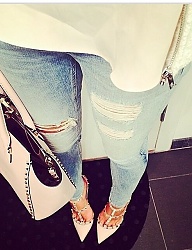 Moda Spodnie Jeansy - 2730404