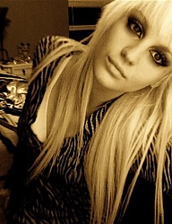 Fryzury Długie Alternatywne EMO Blond - 1107205