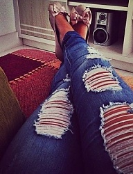 Moda Spodnie Jeansy - 1671122