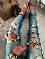 Moda Spodnie Jeansy - 3044672