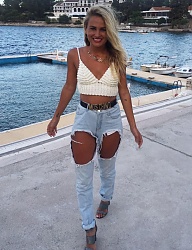 Moda Spodnie Jeansy - 3164736