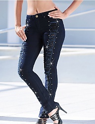 Moda Spodnie Materiałowe - 1675206