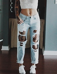Moda Spodnie Jeansy - 2791829