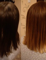 Fryzury Średnie Na co dzień Proste Rozpuszczone Kolorowe - 2999724