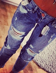 Moda Spodnie Jeansy - 1818137