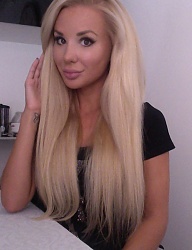 Fryzury Długie Na co dzień Proste Rozpuszczone Blond - 2127961