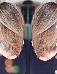 Fryzury Długie Na co dzień Proste Rozpuszczone Blond - 2418142