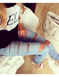 Moda Spodnie Jeansy - 2081239