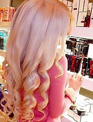 Fryzury Długie Na co dzień Kręcone Rozpuszczone Blond - 3089549