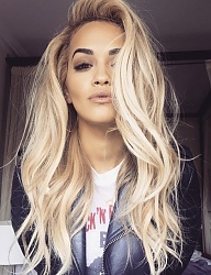 Fryzury Długie Na co dzień Kręcone Rozpuszczone Blond - 3022355