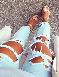 Moda Spodnie Jeansy - 2805438