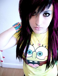 Fryzury Średnie Alternatywne EMO - 813379