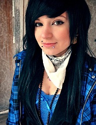 Fryzury Średnie Alternatywne EMO - 102546