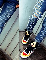 Moda Spodnie Jeansy - 1314555