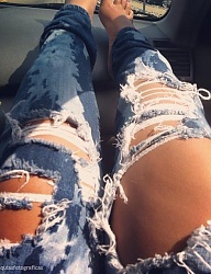 Moda Spodnie Jeansy - 1630822