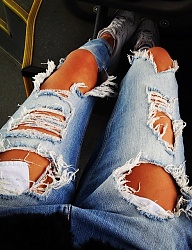 Moda Spodnie Jeansy - 2607237