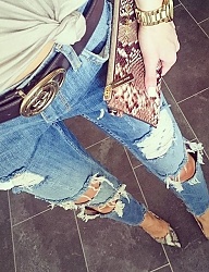Moda Spodnie Jeansy - 3054332