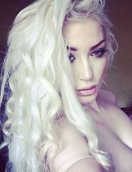 Fryzury Długie Na co dzień Kręcone Rozpuszczone Blond - 2173616