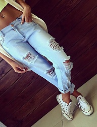 Moda Spodnie Jeansy - 3041206