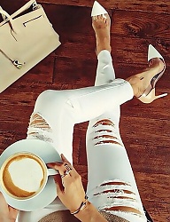 Moda Spodnie Jeansy - 2892412