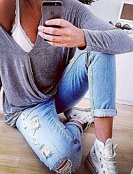 Moda Spodnie Jeansy - 3214246