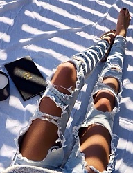 Moda Spodnie Jeansy - 2794070