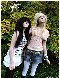 Fryzury Średnie Alternatywne EMO - 83771