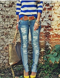 Moda Spodnie Jeansy - 2682158